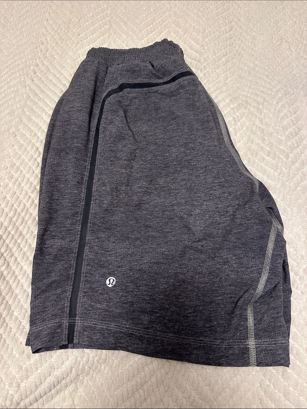 lululemon athletica Men’s Dark Charcoal Zip-Up Sweater